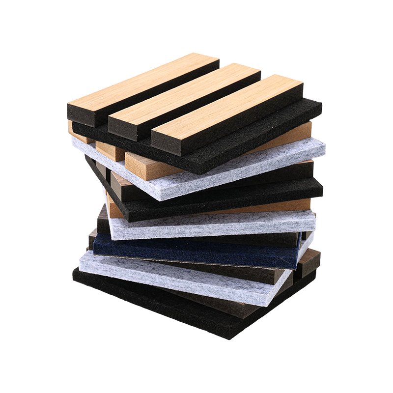 Spesonic Zidna ploča od drvenih letvica za unutarnje uklanjanje buke Akustična dekorativna 3D Zidna obloga za apsorpciju zvuka Akupanel Spesonic Zidna ploča od drvenih letvica za unutarnje uklanjanje buke Akustična dekorativna 3D Zidna obloga za apsorpciju zvuka Akupanel