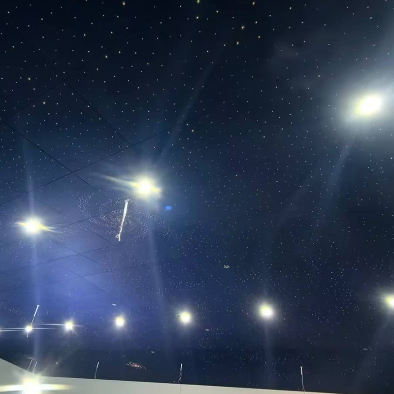 Spesonic Zvjezdasti stropni panel od akustičnih optičkih vlakana, akustični strop od zvjezdanih vlakana Starlight od poliesterskih vlakana Spesonic Zvjezdasti stropni panel od akustičnih optičkih vlakana, akustični strop od zvjezdanih vlakana Starlight od poliesterskih vlakana
