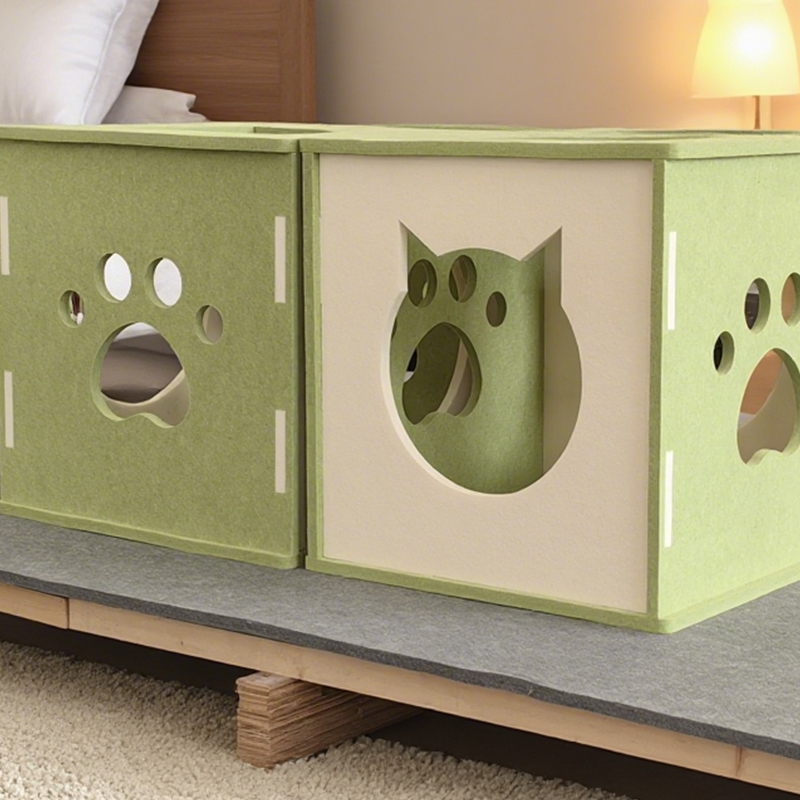 Moderan ekološki prihvatljiv krevet za mačke koji apsorbira zvuk i smanjuje buku s akustičnim pločama, jednostavan za postavljanje, površina otporna na ogrebotine za udobnost mačaka, neotrovni materijali, dizajn pogodan za kućne ljubimce, savršen za tiha kućna okruženja, izdržljivo gnijezdo za mačke Moderan ekološki prihvatljiv krevet za mačke koji apsorbira zvuk i smanjuje buku s akustičnim pločama, jednostavan za postavljanje, površina otporna na ogrebotine za udobnost mačaka, neotrovni materijali, dizajn pogodan za kućne ljubimce, savršen za tiha kućna okruženja, izdržljivo gnijezdo za mačke